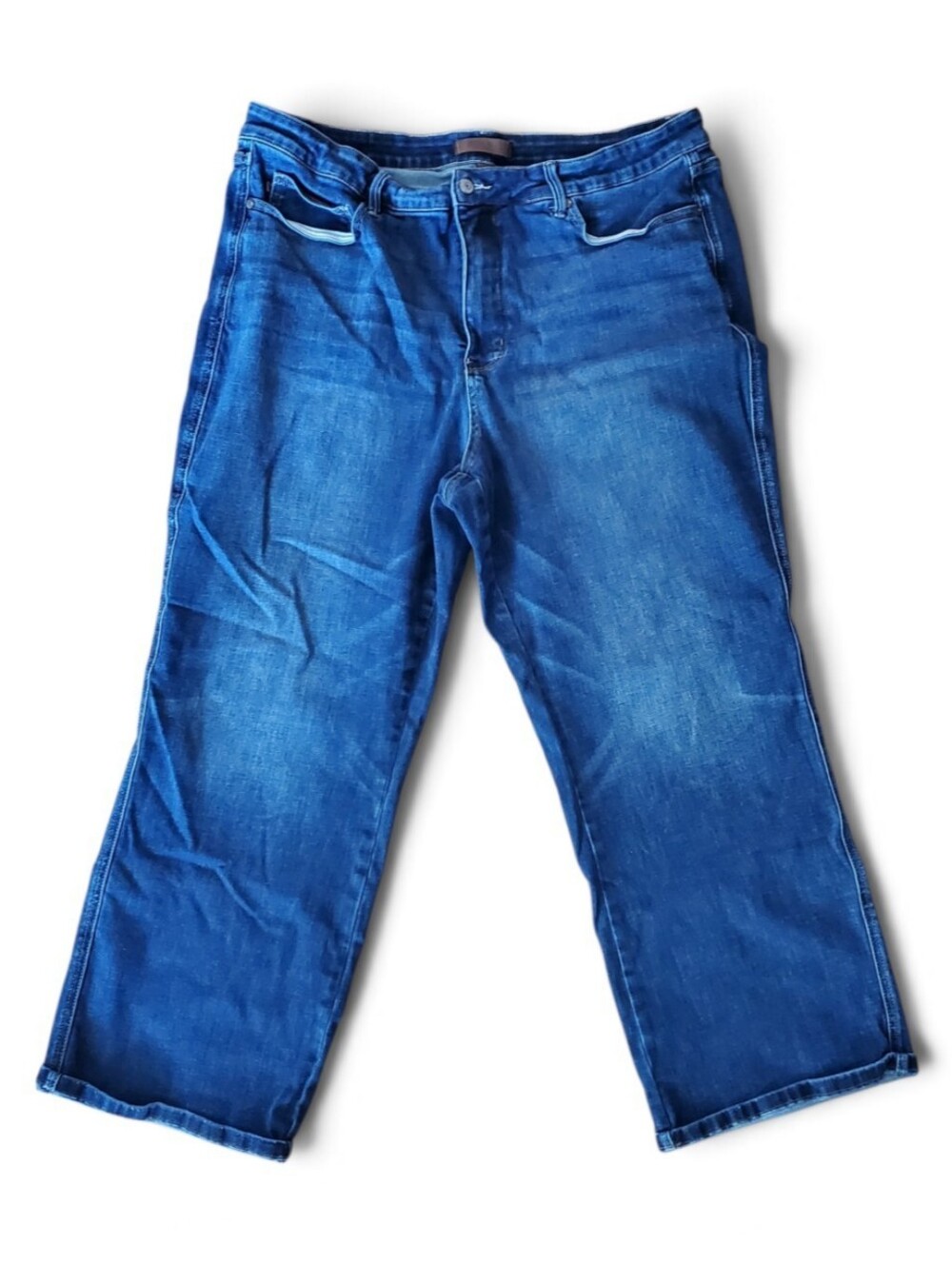 Judy Blue High Waist Tummy Control Classic Straight Jeans 24W JB88869 Women